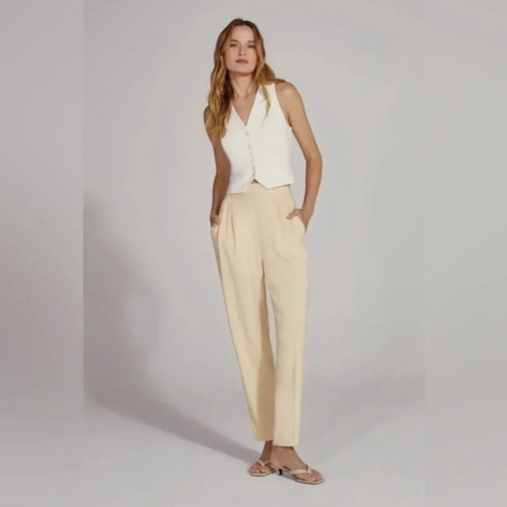 Favorite Daughter Size Zip Pleated Pants Size 8 B1887